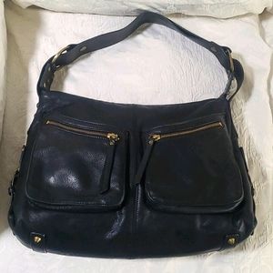 Arturo New York Milano Black Leather Handbag